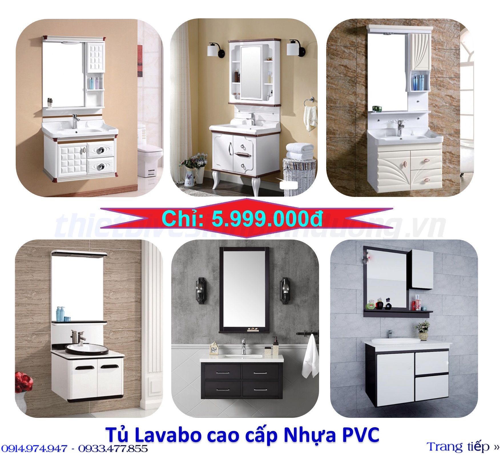 KM05- Bộ tủ Lavabo cao cấp PVC